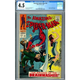 Amazing Spider-Man #59 CGC 4.5 (OW-W) *2046737014*