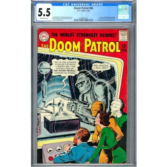 Doom Patrol #86 CGC 5.5 (OW) *2046961001*