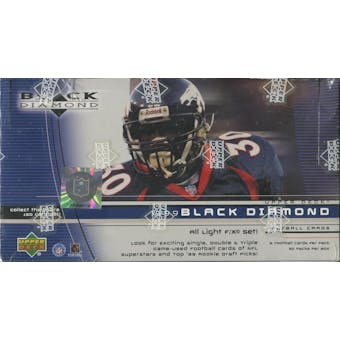 1999 Upper Deck Black Diamond Football Hobby Box