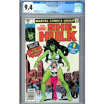 Savage She-Hulk #1 CGC 9.4 (W) *2048561001*