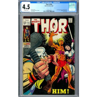 Thor #165 CGC 4.5 (OW) *2048562002*