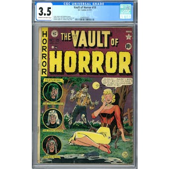 Vault Of Horror #19 CGC 3.5 (C-OW) *2048562003*