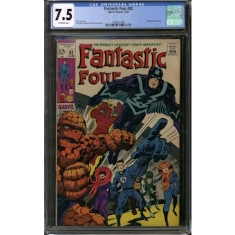 Fantastic Four #82 CGC 7.5 (OW) *2048621008*