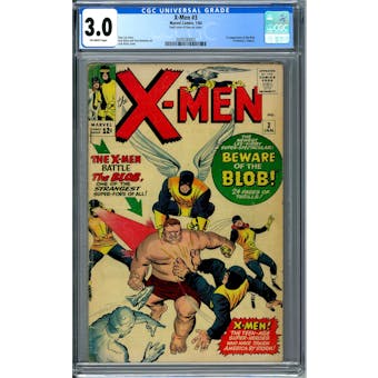 X-Men #3 CGC 3.0 (OW) *2049280002*