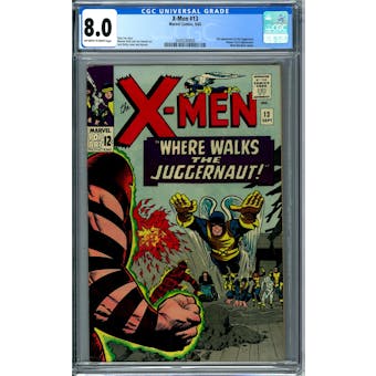 X-Men #13 CGC 8.0 (OW-W) *2049280009*