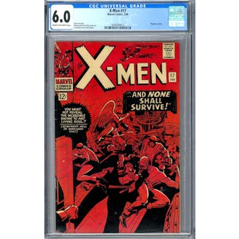 X-Men #17 CGC 6.0 (C-OW) *2049280012*
