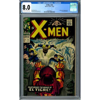X-Men #25 CGC 8.0 (OW-W) *2049280017*