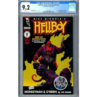 Hellboy: Seed of Destruction #1 CGC 9.2 (W) *2049724003*