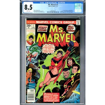 Ms. Marvel #1 CGC 8.5 (W) *2049742011*