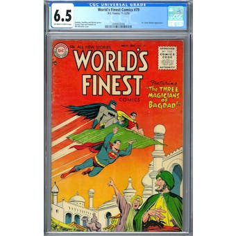 World's Finest Comics #79 CGC 6.5 (OW-W) *2049932006*