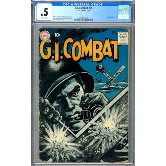 G.I. Combat #75 CGC .5 (B) *2049933014*
