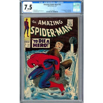 Amazing Spider-Man #52 CGC 7.5 (W) *2051476002*