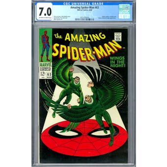 Amazing Spider-Man #63 CGC 7.0 (OW-W) *2051476004*