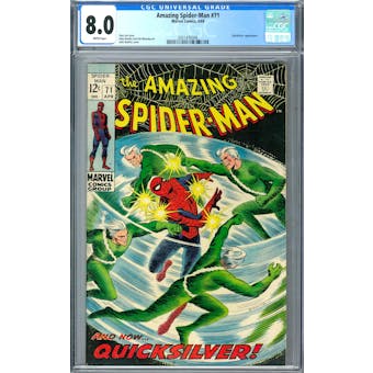 Amazing Spider-Man #71 CGC 8.0 (W) *2051476006*