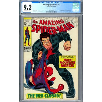Amazing Spider-Man #73 CGC 9.2 (OW-W) *2051476007*