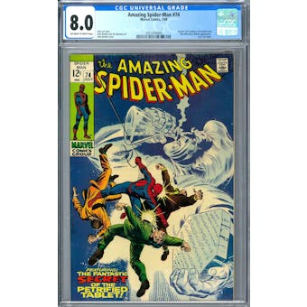 Amazing Spider-Man #74 CGC 8.0 (OW-W) *2051476009*