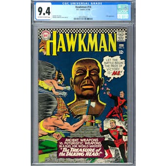 Hawkman #14 CGC 9.4 (OW-W) *2051476021*