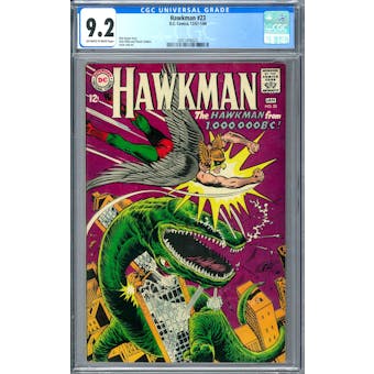 Hawkman #23 CGC 9.2 (OW-W) *2051476023*