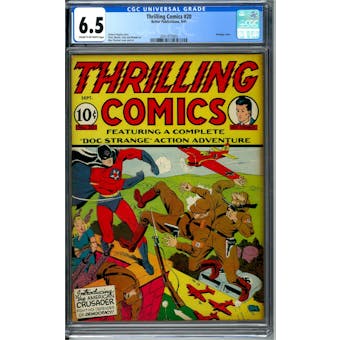 Thrilling Comics #20 CGC 6.5 (C-OW) *2051477003*