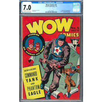 Wow Comics #6 CGC 7.0 (OW-W) *2051477007*