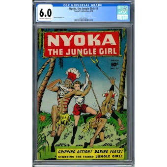 Nyoka, the Jungle Girl #17 CGC 6.0 (OW-W) *2051477011*