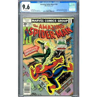 Amazing Spider-Man #168 CGC 9.6 (W) *2051480001*