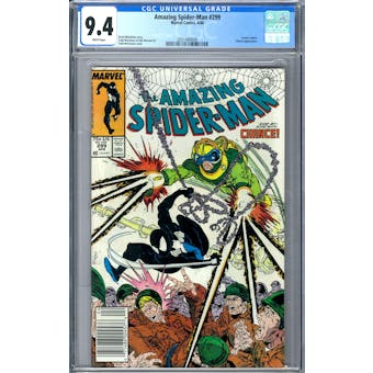 Amazing Spider-Man #299 CGC 9.4 (W) *2051480008*