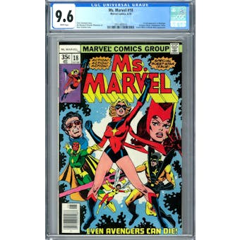 Ms. Marvel #18 CGC 9.6 (W) *2051480016*