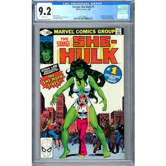 Savage She-Hulk #1 CGC 9.2 (W) *2051480021*