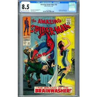 Amazing Spider-Man #59 CGC 8.5 (OW-W) *2051904007*