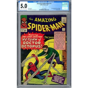 Amazing Spider-Man #11 CGC 5.0 (C-OW) *2052330001*