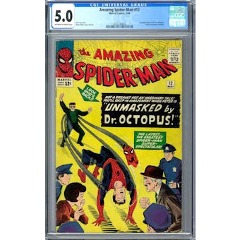 Amazing Spider-Man #12 CGC 5.0 (OW-W) *2052330002*