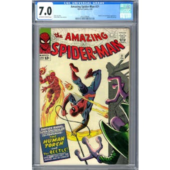Amazing Spider-Man #21 CGC 7.0 (OW-W) *2052330006*