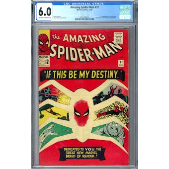 Amazing Spider-Man #31 CGC 6.0 (OW-W) *2052330014*