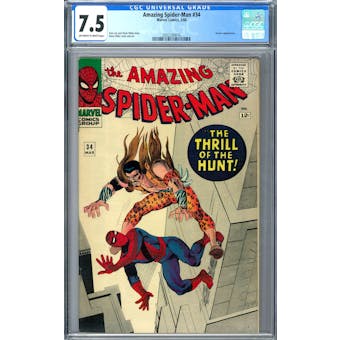 Amazing Spider-Man #34 CGC 7.5 (OW-W) *2052330016*
