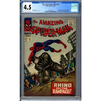 Amazing Spider-Man #43 CGC 4.5 (OW-W) *2052330022*