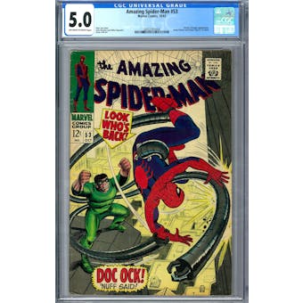 Amazing Spider-Man #53 CGC 5.0 (OW-W) *2052331004*