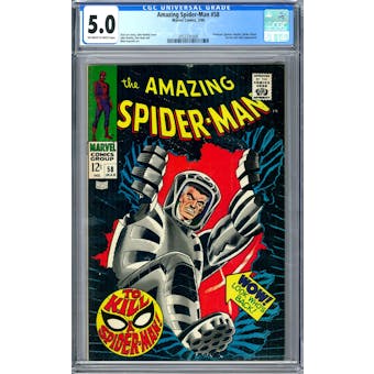 Amazing Spider-Man #58 CGC 5.0 (OW-W) *2052331008*