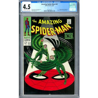 Amazing Spider-Man #63 CGC 4.5 (OW-W) *2052331010*