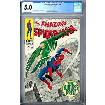 Amazing Spider-Man #64 CGC 5.0 (W) *2052331011*
