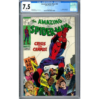 Amazing Spider-Man #68 CGC 7.5 (W) *2052331014*