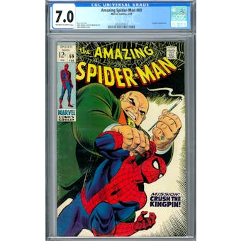 Amazing Spider-Man #69 CGC 7.0 (OW-W) *2052331015*