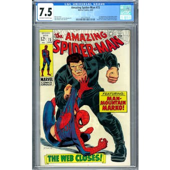 Amazing Spider-Man #73 CGC 7.5 (OW-W) *2052331018*