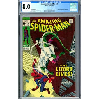 Amazing Spider-Man #76 CGC 8.0 (W) *2052331021*