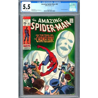 Amazing Spider-Man #80 CGC 5.5 (W) *2052331025*