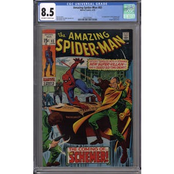 Amazing Spider-Man #83 CGC 8.5 (OW-W) *2052332002*