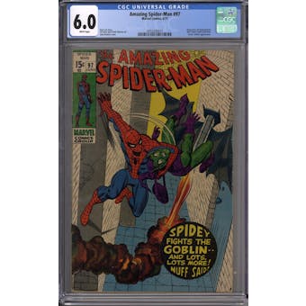 Amazing Spider-Man #97 CGC 6.0 (W) *2052332015*