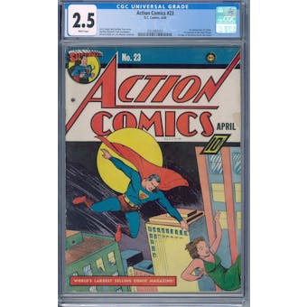 Action Comics #23 CGC 2.5 (W) *2052982002*
