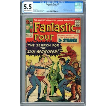 Fantastic Four #27 CGC 5.5 (C-OW) *2053439005*