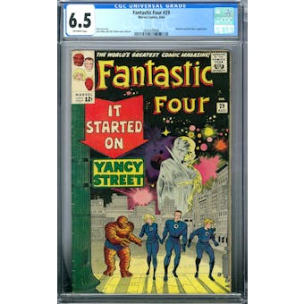 Fantastic Four #29 CGC 6.5 (OW) *2053439006*